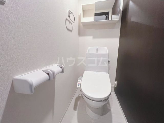 【清須市西枇杷島町旭のアパートのトイレ】
