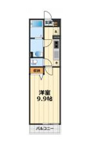 八王子市千人町のマンションの間取り