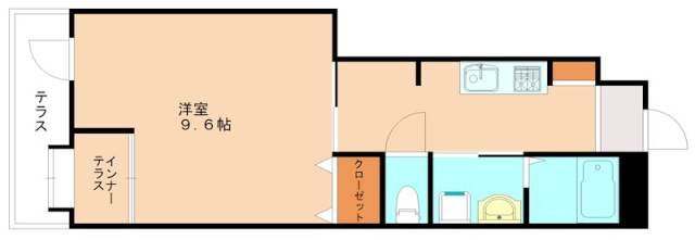 ミライエ赤間の間取り