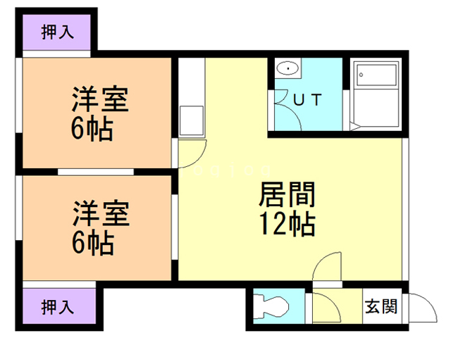 ゴールデンコートIIの間取り