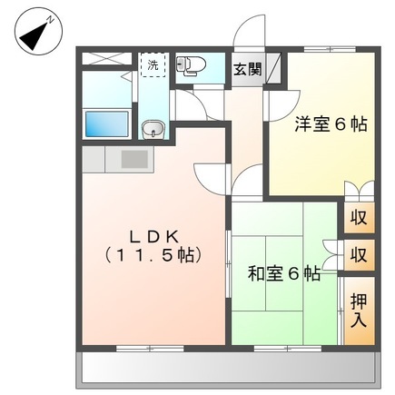 グリーンワイズの間取り