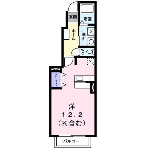 ソレアードＳの間取り