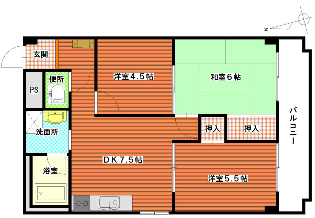 大濱ビルの間取り