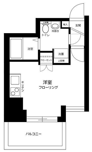 スカイコート三田慶大前壱番館の間取り