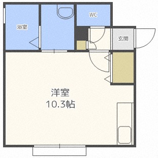 メルシーズ手稲の間取り