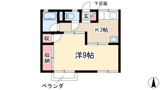 ベルデ表山の間取り