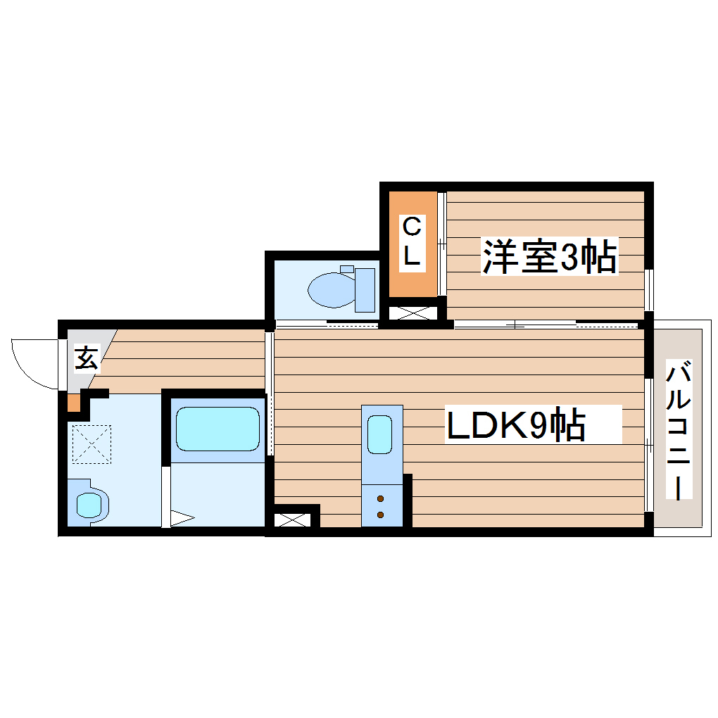 anyre高砂駅東IIの間取り