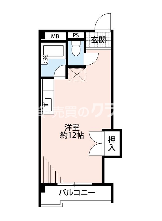 ヴァンコート三軒家東の間取り