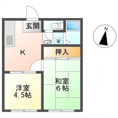 エクセレントハイツの間取り