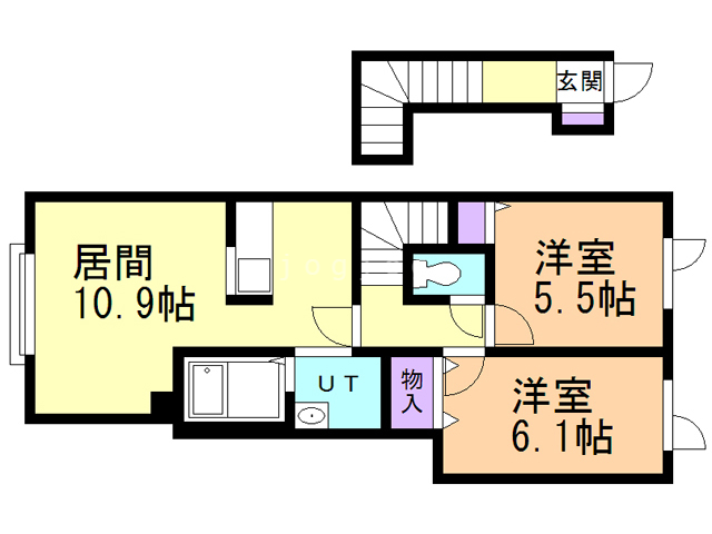 ＥＹＵＮＯＡ４・２の間取り