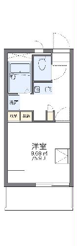 レオパレスゴールドクレストの間取り