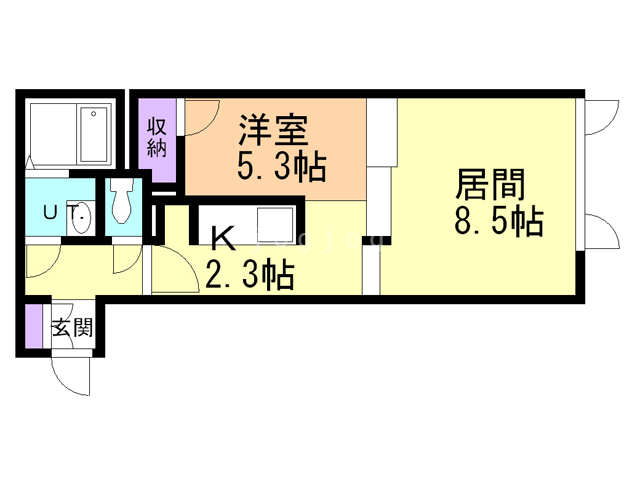 ポーザタウン当別Ｎｏ．３の間取り