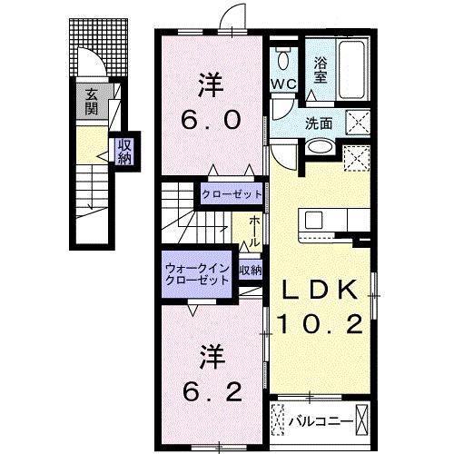 サンシャインの間取り