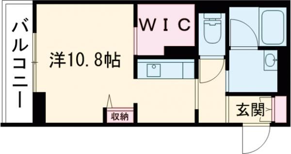 シャーメゾン表町の間取り