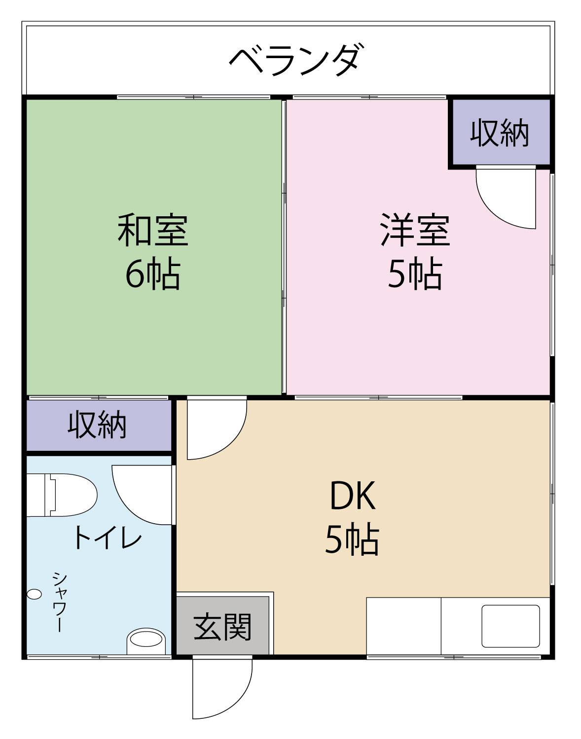 安次嶺アパート_間取り_0