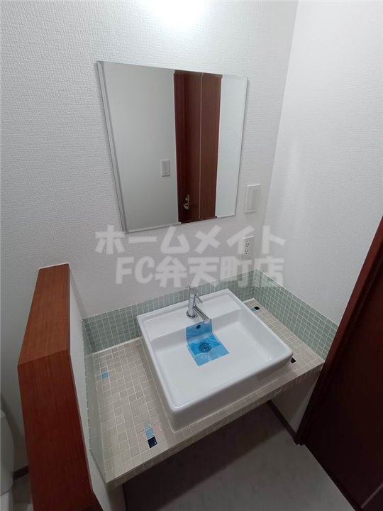 洗面設備　洗面所です