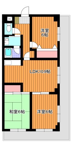 リブレ和光の間取り