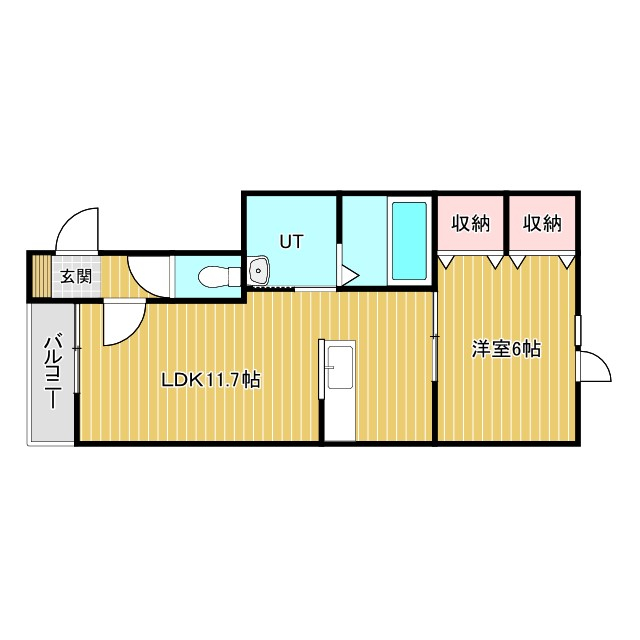 Sol levanteの間取り