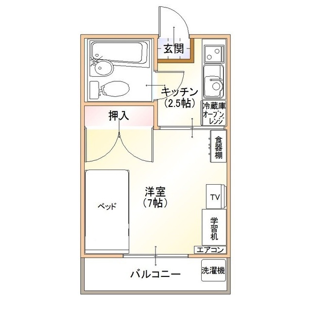 メゾンシーマの間取り