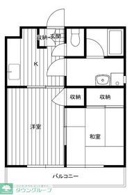 和光市下新倉のマンションの間取り