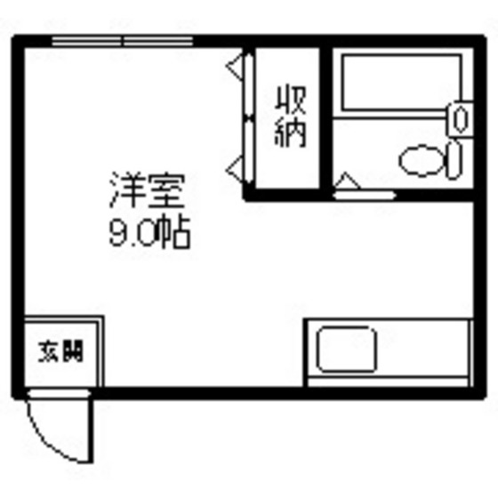 土山マンションの間取り