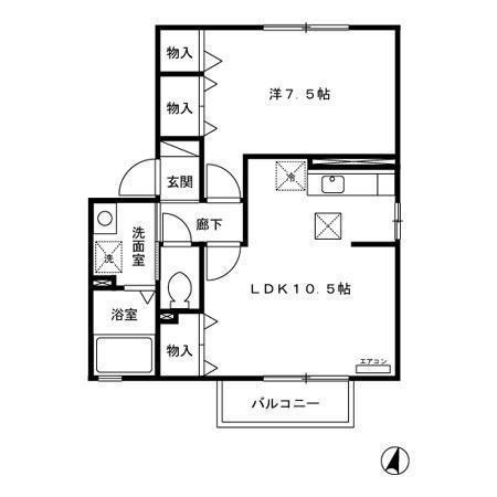 ステラIIの間取り