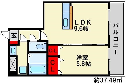 グリーンフォレストの間取り