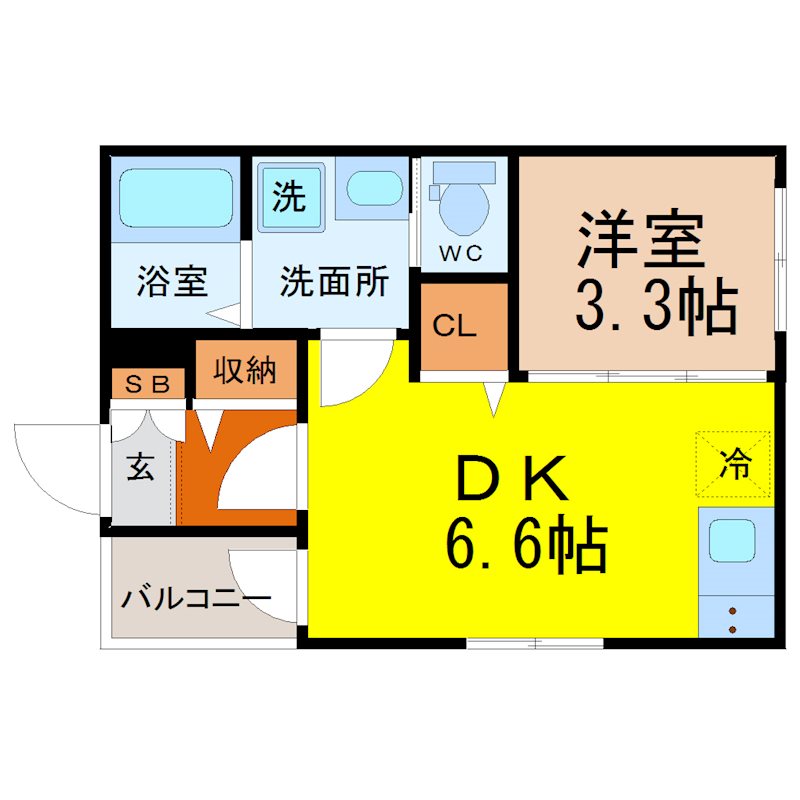 エスポワール今池南の間取り