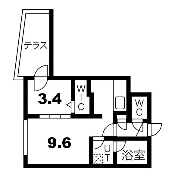 フォレスタ厚別の間取り