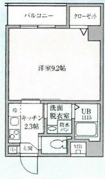 横浜市保土ケ谷区天王町のマンションの間取り