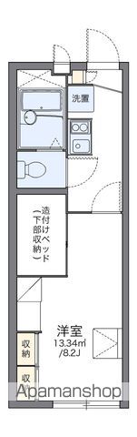 レオパレスリソーの間取り写真