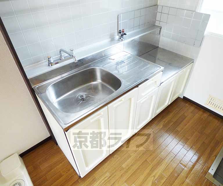 キッチン　ガスコンロ設置可