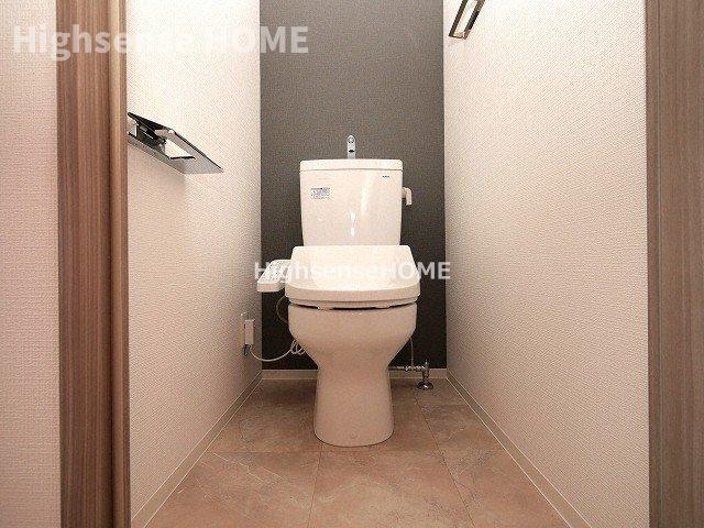 トイレ　ゆったりとした空間のトイレです