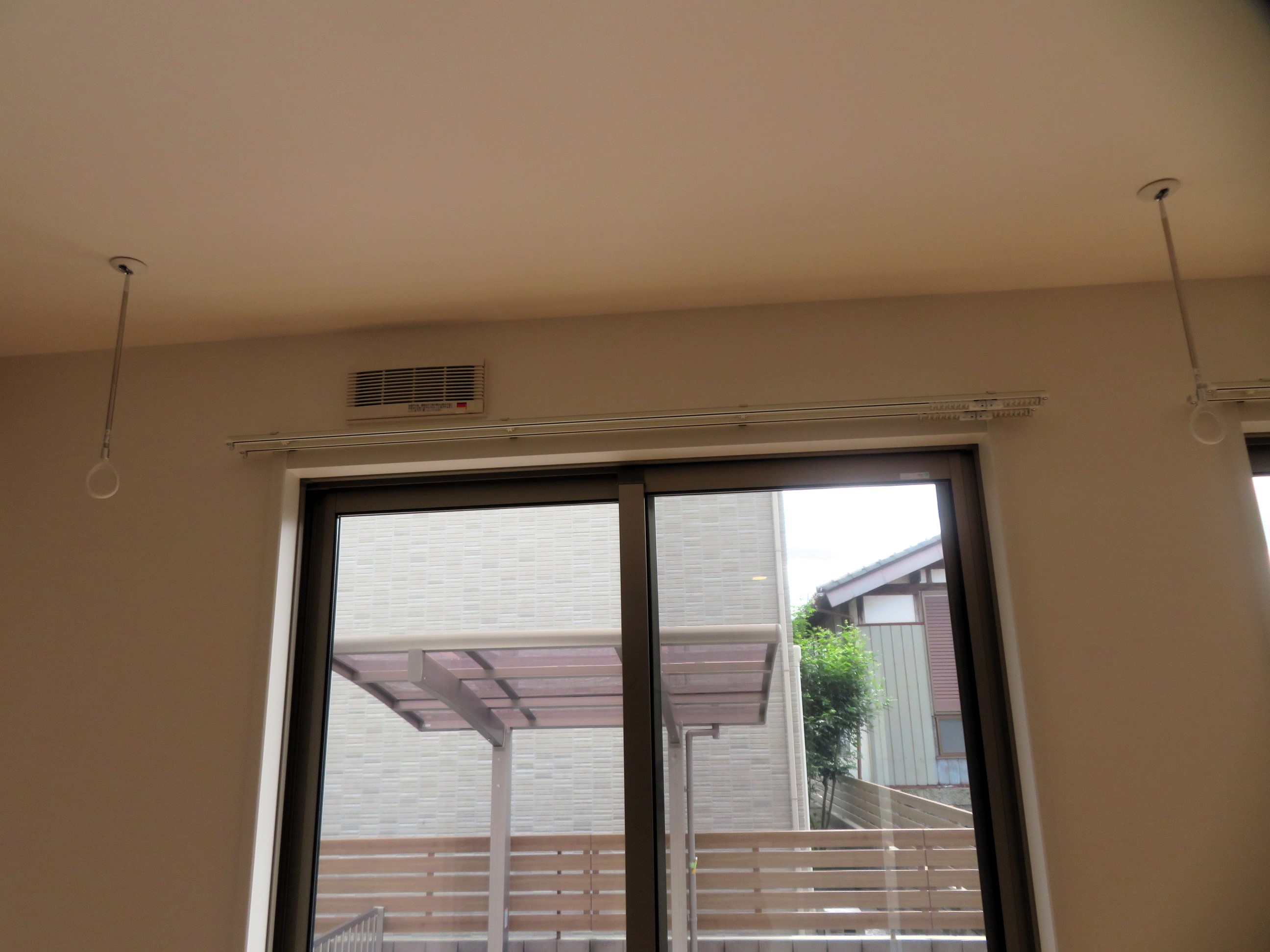 その他　室内物干し機付き！