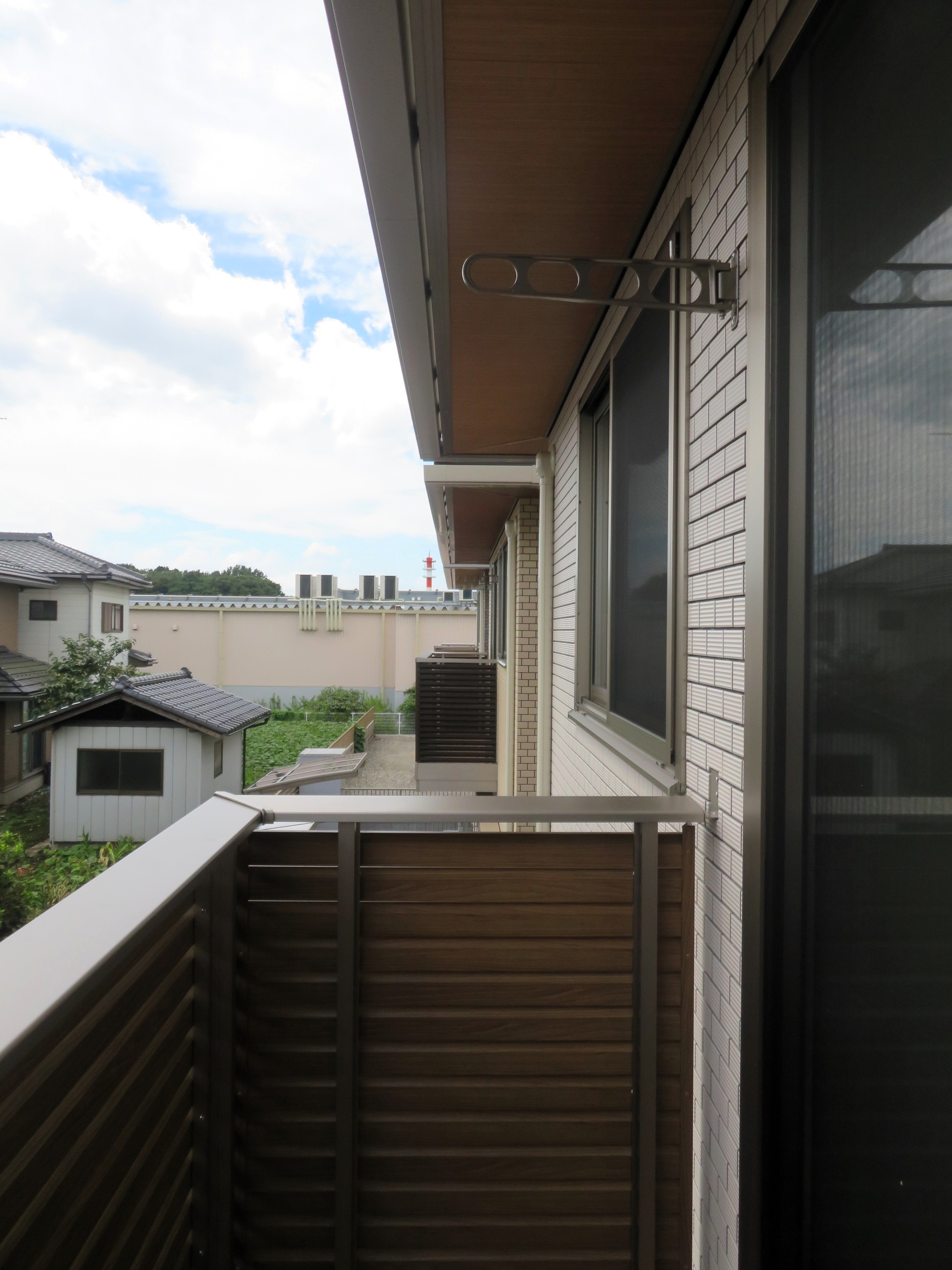 バルコニー　南面バルコニーで日当たり良好です！