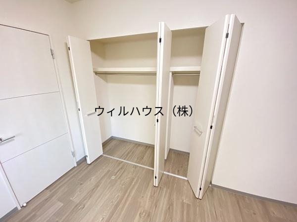 収納　クローゼット！