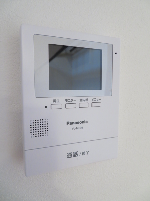 セキュリティ　モニター付きドアホン