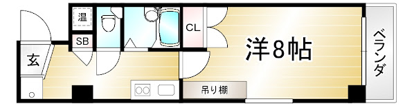 Raffine御所西の間取り写真