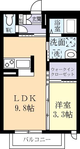 ラ・ルーチェの間取り写真