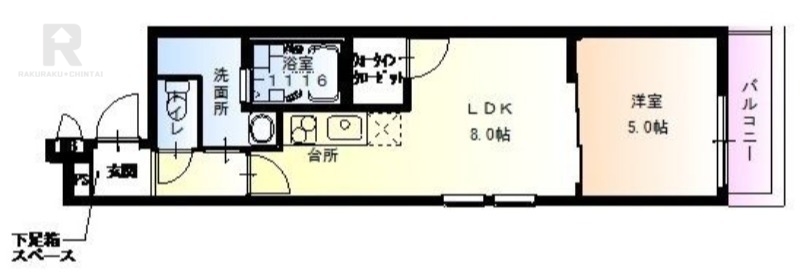 フジパレス豊新VII番館の間取り写真