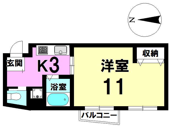 カサセリオの間取り