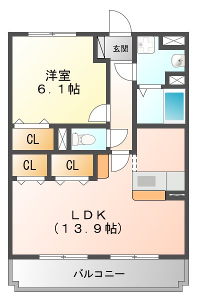 エスペランサ・アイの間取り