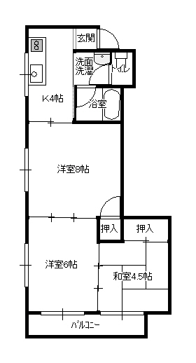 プラムガーデンの間取り