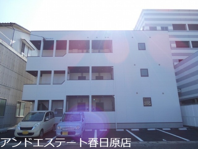 那珂川市今光のアパートの建物外観