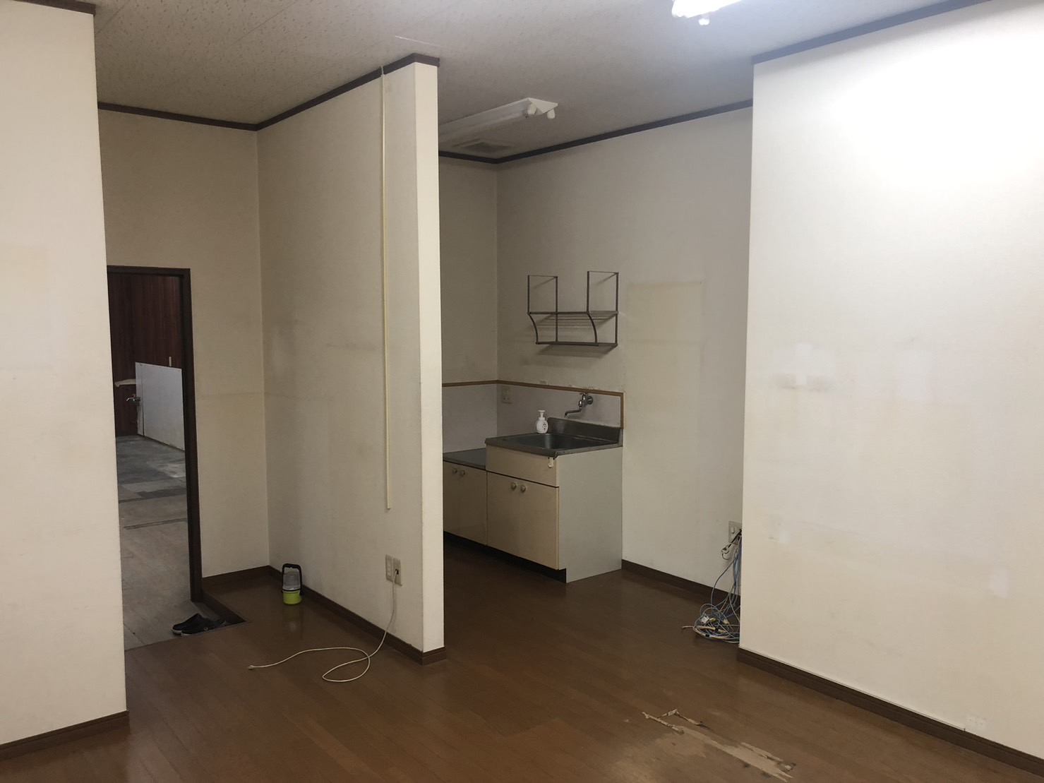 フジ商ビル1階のキッチン写真