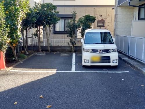 【レオパレスキタハラの駐車場】