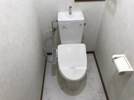 【岡山市中区さいのマンションのトイレ】
