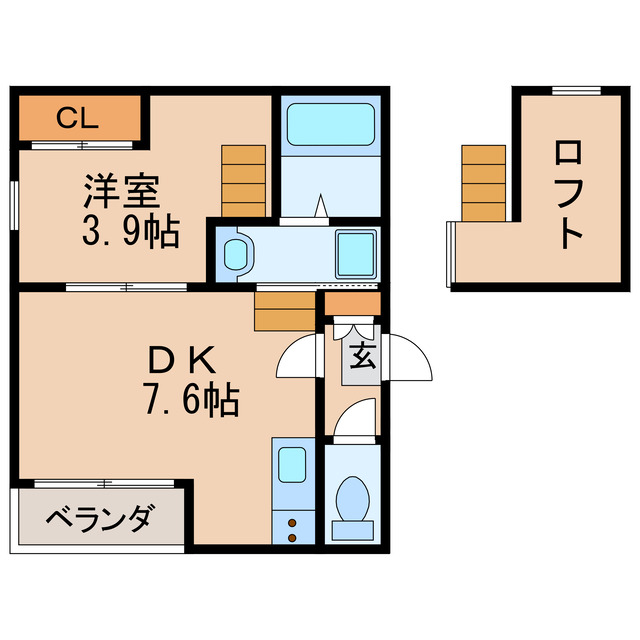 ア・ラ・メゾンの間取り