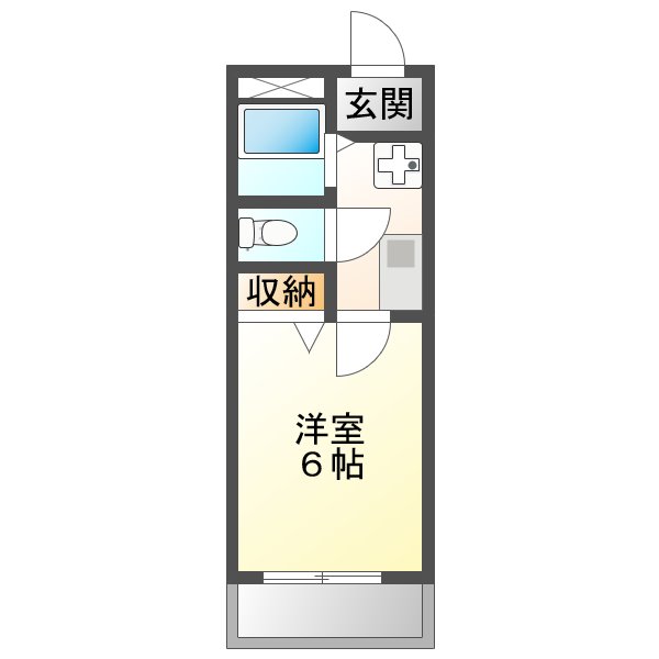 メゾン中島　★★の間取り