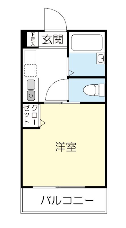 アイコート新高円寺の間取り